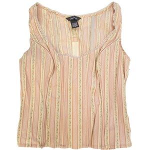 Vintage / Y2K prarie girl corset top